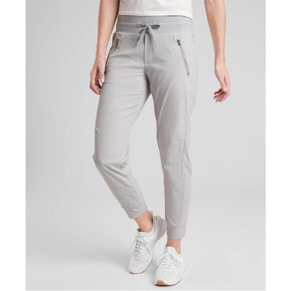 Athleta 100% Linen Trekkie Joggers Size 16